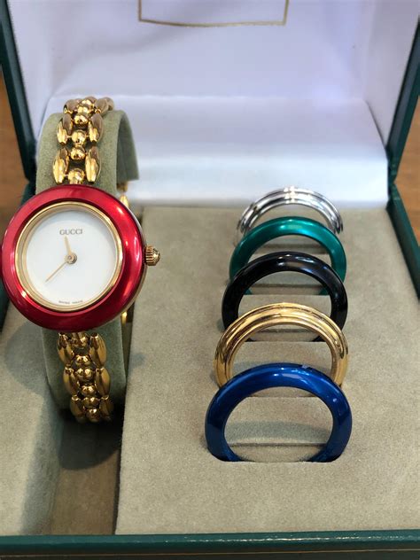 gucci bezel watch japan|gucci watch with changeable bezels.